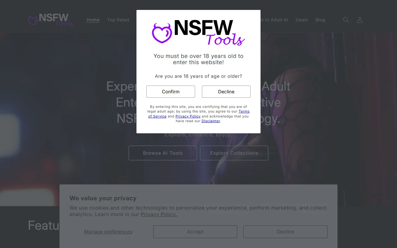 Screenshot: Nsfwtools Screenshot of Nsfwtools